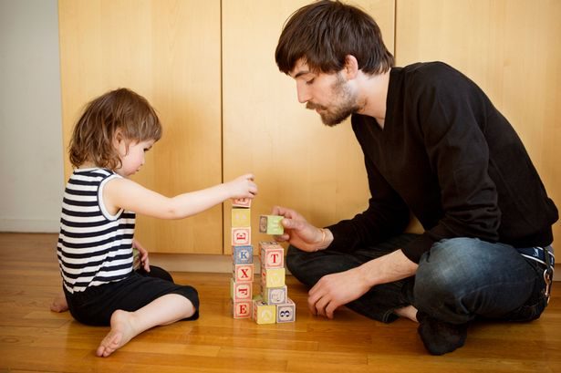 Traum, mit Kindern zu spielen