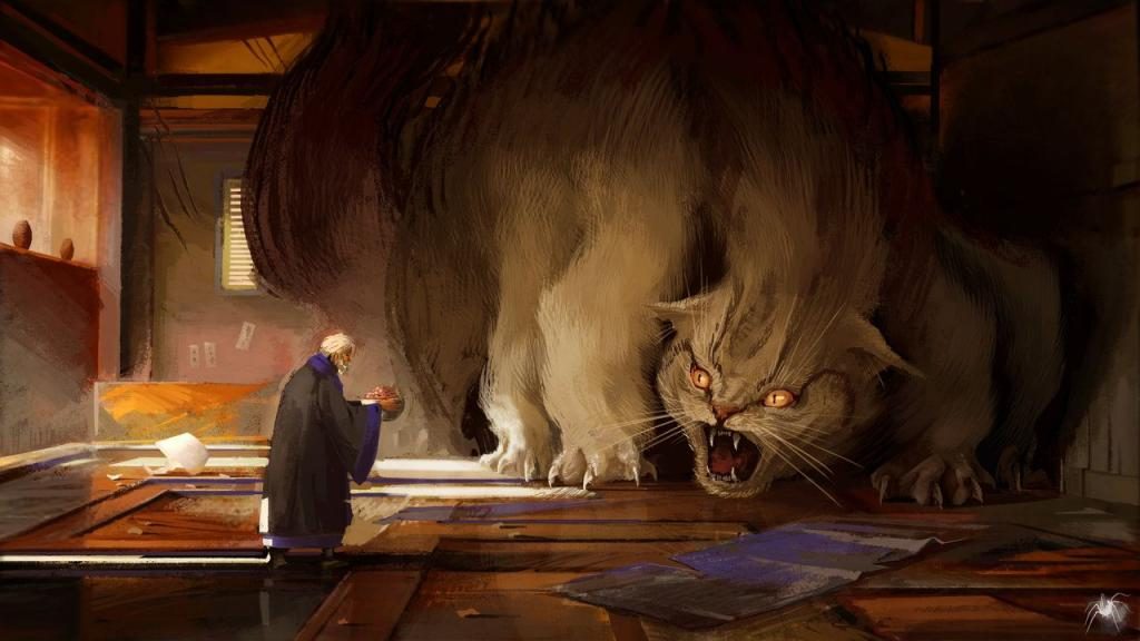 Riesenkatze