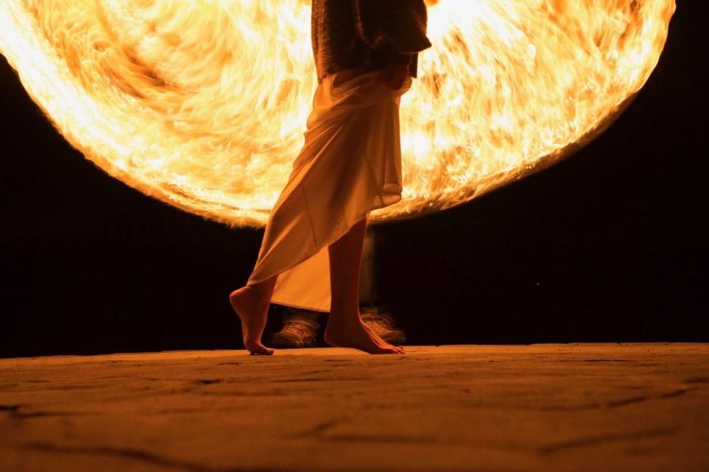 Feuerstrahlen können sicher sein