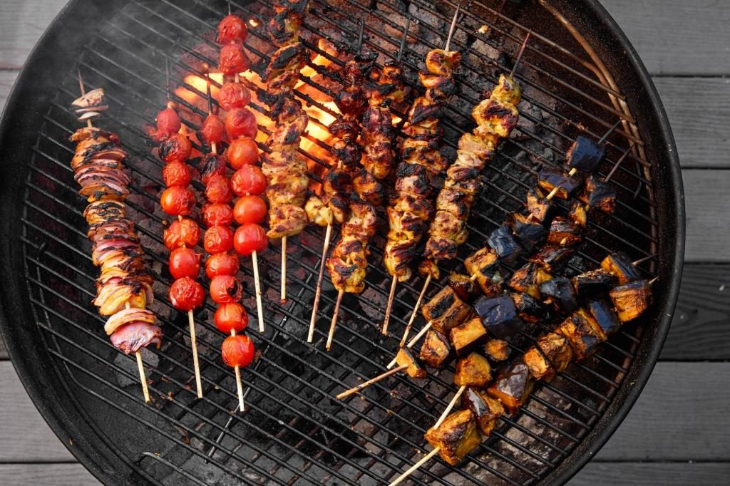 kochen Schaschlik