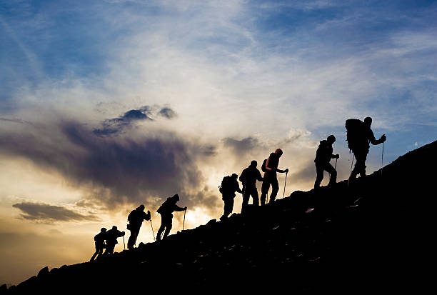 Was träumst du davon, einen Berg zu Fuß zu besteigen