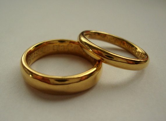 Ringe aus Weißgold