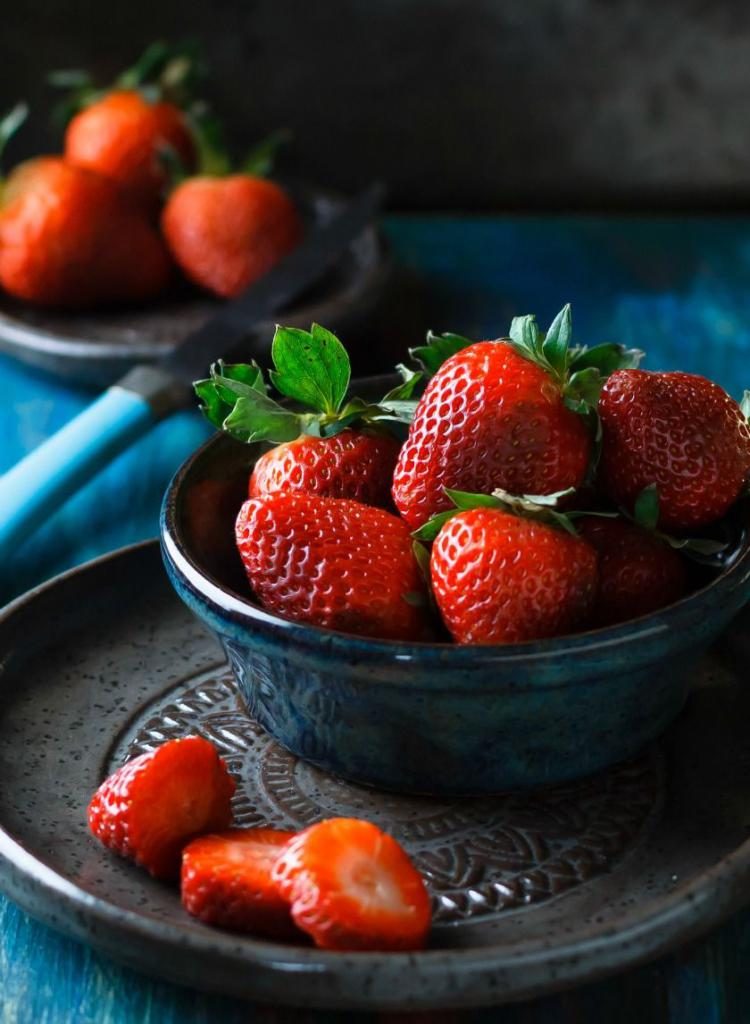 Erdbeeren im Traum essen