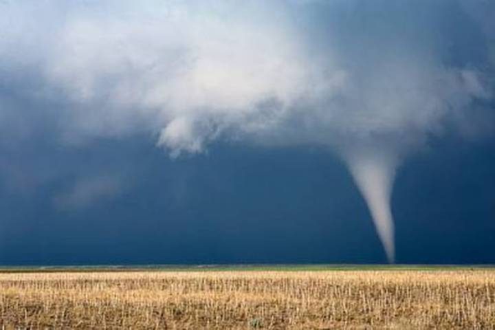 Tornado auf dem Feld