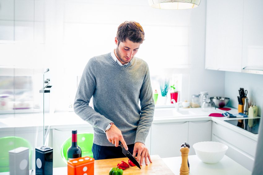 träumen Sie, Essen zu kochen