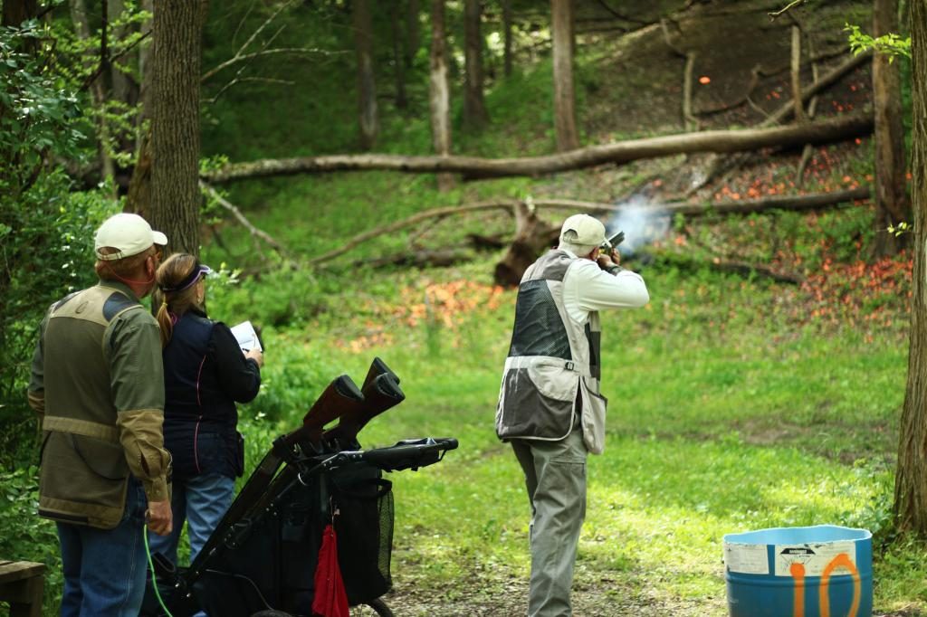 Schießen auf der Jagd