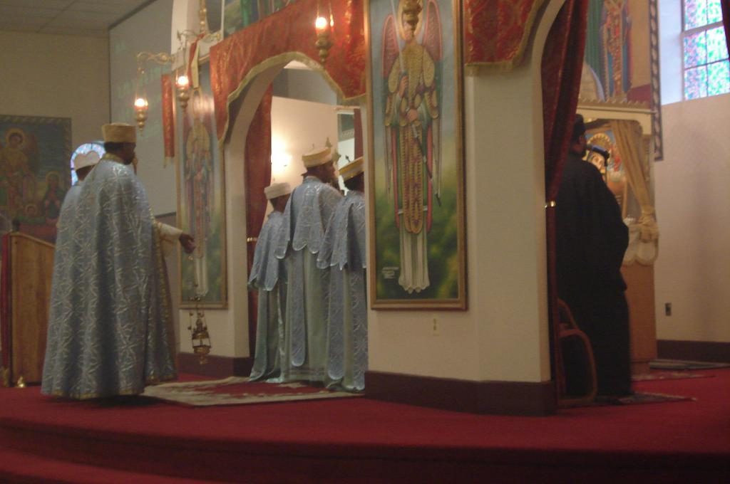 Gottesdienst in der Kirche