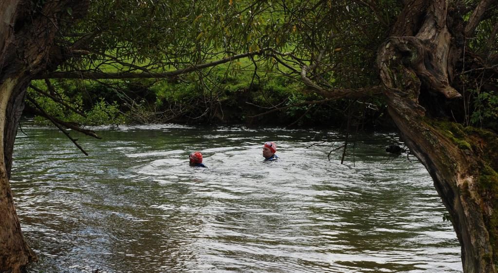 träumen, in schmutzigem Wasser zu schwimmen