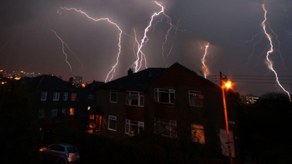 Traum von Gewitter und Regen