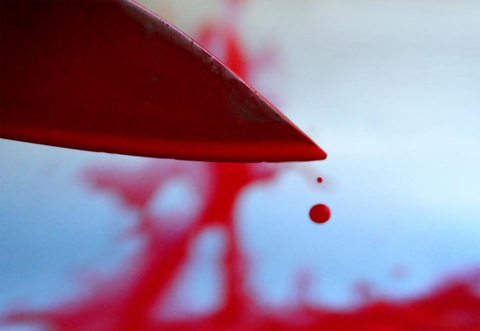 Messer und Blut