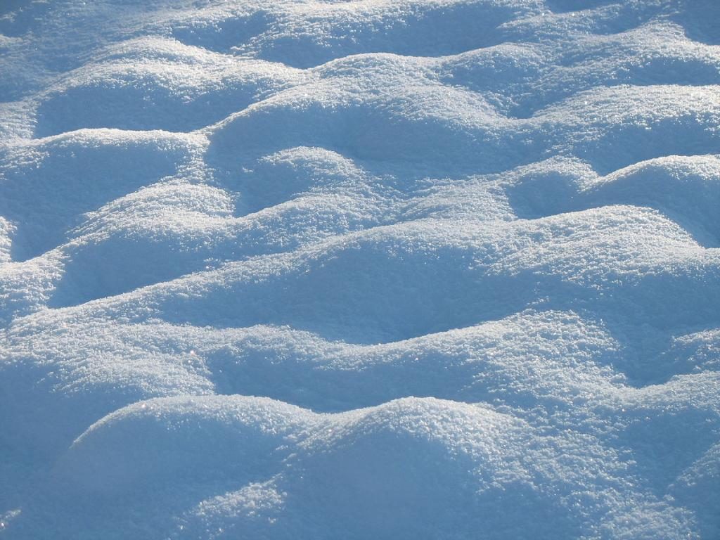 Schneefall in einem Traum