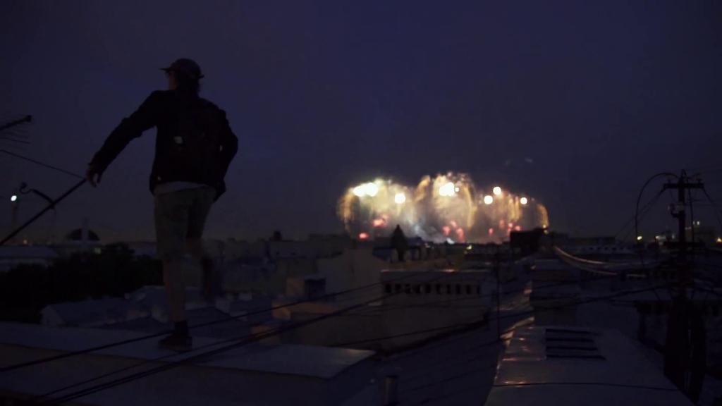 traumfeuerwerk am himmel