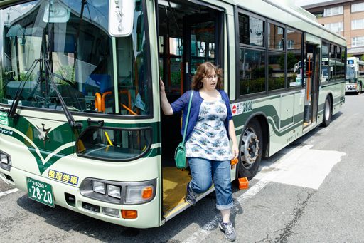 Traum, aus dem Bus auszusteigen